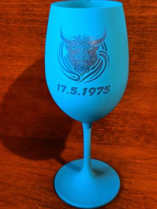 #sklenickanavino #taurus #znamenizverokruhu #personalizace #mojesklenicka #winelover #dárek